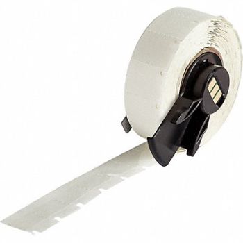 BRADY Label 3/8 in W Clear, 803P66
