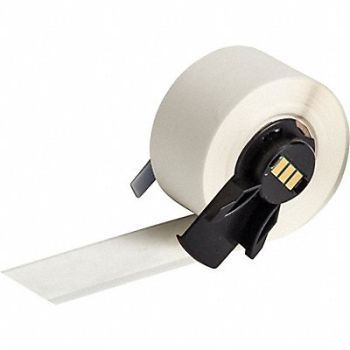 BRADY Label 1 in W Indoor Clear, 803P68