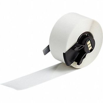 BRADY Label 1 in W Indoor Clear, 803P69