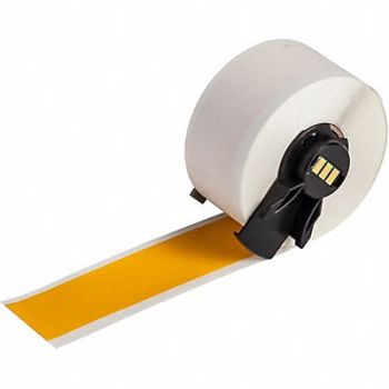 BRADY Label 1 in W Outdoor Yellow, 803NP2