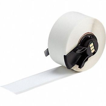 BRADY Label 1 in W Indoor White, 803N79