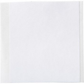 BRADY Label Vinyl Color White 1/4 W, 803TW0