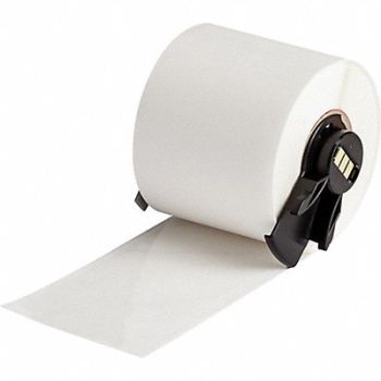 BRADY Label 1 29/32 in W Indoor Clear, 803P72