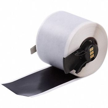BRADY Label 1 29/32 in W Outdoor Black, 803NR4