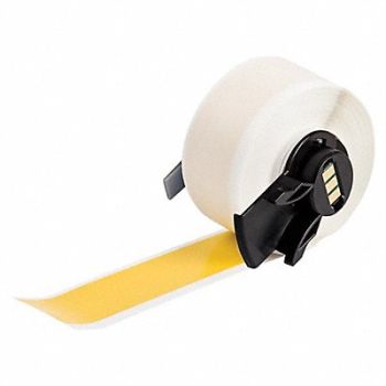 BRADY Label 1 29/32 in W Outdoor Yellow, 803NP8