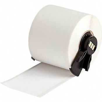 BRADY Label 1 29/32 in W Indoor White, 803P73