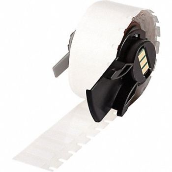 BRADY Label 1/2 in W White, 803PJ5