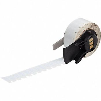 BRADY Label 1/2 in W White, 803PJ6
