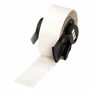 BRADY Label 1/2 in W White, 803PJ7