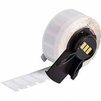 BRADY Label 1/2 in W White, 803PJ9