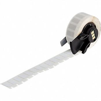BRADY Label 1/2 in W White, 803MZ8