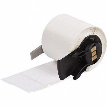 BRADY Label 1/2 in W Clear, 803MV4