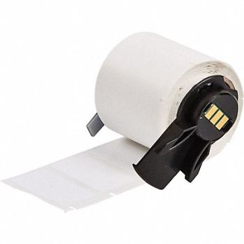 BRADY Label 1/2 in W White, 803PK0