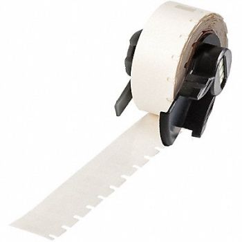 BRADY Label 11/32 in W Clear, 803P82