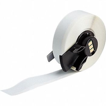 BRADY Label 1/2 in W Indoor Light Gray, 803PK4