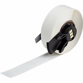 BRADY Label 1/2 in W Indoor Clear, 803P87