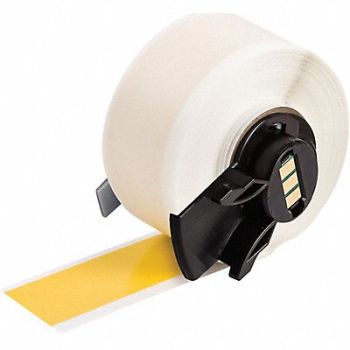 BRADY Label 1/2 in W Outdoor Yellow, 803NN5