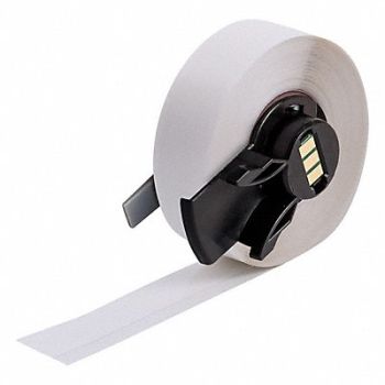 BRADY Label 1/2 in W Indoor White, 803NC4