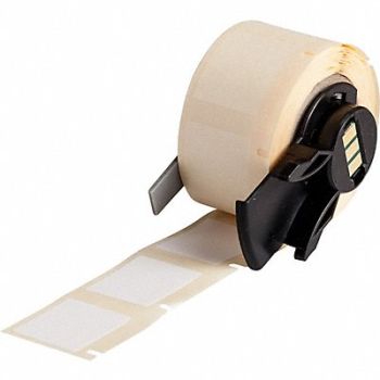 BRADY Label 3/4 in W White, 803P85