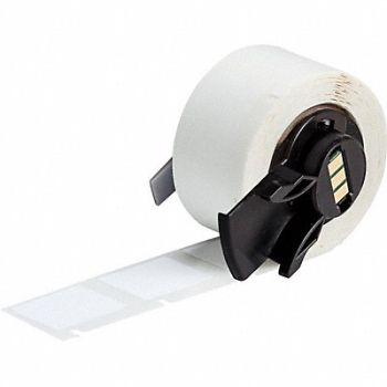 BRADY Label 3/4 in W White, 803P86
