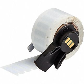BRADY Label 21/32 in W White, 803PK5