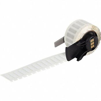 BRADY Label 21/32 in W White, 803MZ9