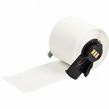 BRADY Label 1 1/2 in W White, 803N27