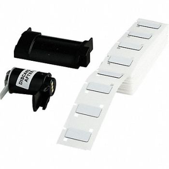 BRADY Label 1 1/16 in W White, 803NJ0