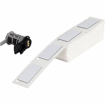BRADY Label 1 in W White, 803NJ5