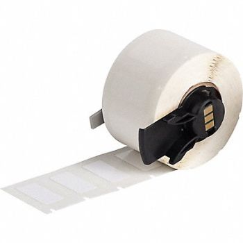 BRADY Label 1 in W White, 803P91