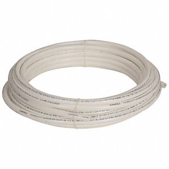 GRAINGER APPROVED PEX Tubing White 1 100 ft 100 psi, 10A656