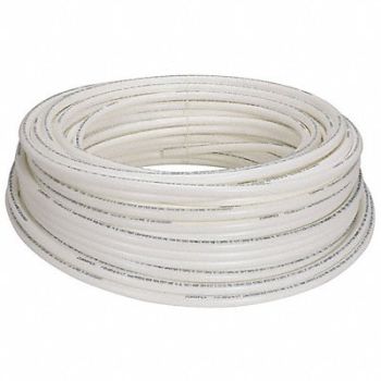 GRAINGER APPROVED PEX Tubing White 1 500 ft 100 psi, 10A657