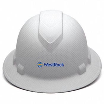 PYRAMEX WestRock Full Brim Hard Hat Proof22793, 381EF9
