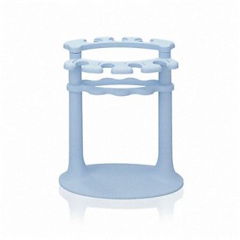 WHEATON Pipette Stand Hold 7 Pipettes Ice Blue, 23ND13