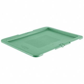 ORBIS Lid Green Polyethylene 12 in, 8NML3