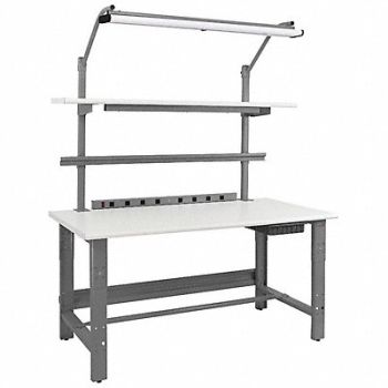 BENCHPRO Workbench LaminateRndFrntEdge 30 x72, 800WK3