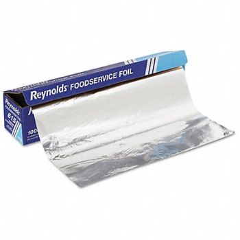 REYNOLDS Aluminum Foil Roll 1000 ft L 18 in W Med, 6CHG2