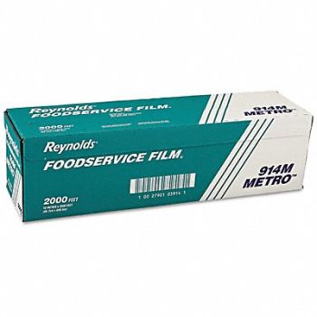 REYNOLDS WRAP Film Wrap Roll 2000 ft L 18 in, 43PX85