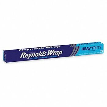 REYNOLDS WRAP Aluminum Foil Roll 75 ft L 18 in W, 43HH06