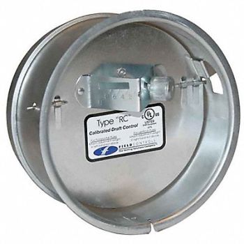FIELD CONTROLS Draft Control 38.5 N Capcty 6 to 8in dia, 45DX62