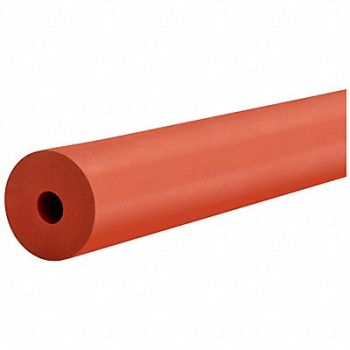 GRAINGER APPROVED Tubing Silicone 1/8 I.D. 3/16 O.D., 55YH07