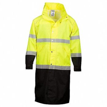 KISHIGO Rain Coat 4XL/5XL Lime Unisex Polyester, 806GP9