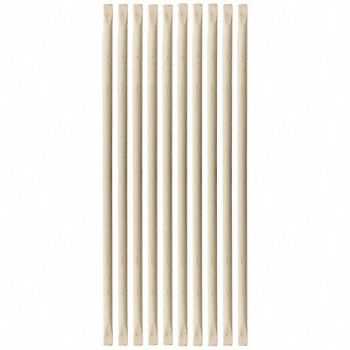 JONARD TOOLS Orange Stick Both Flat 3/16 in PK100, 22KY16