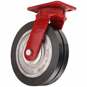 HAMILTON CASTER MFG. CO. Plate Caster Steel 2800lb., 797PC1