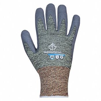 SUPERIOR GLOVE Cut Resistant Gloves 11 Polyurethane PR, 33TZ88
