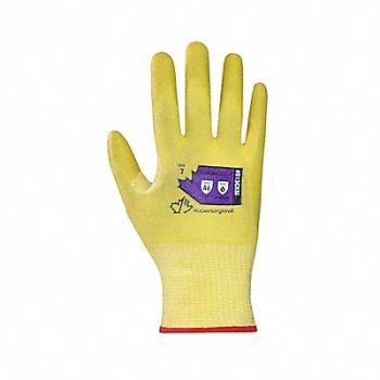 EMERALD CX Work Gloves Nitrile 3XL Yellow/Yellow PR, 793WD1