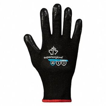 SUPERIOR GLOVE CutResistntGlovs Nitrile CutLvl2 PR, 34JZ93
