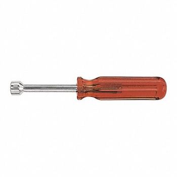 KLEIN TOOLS Nut Driver 7/16 3 Hollow Shaft, 806ZL4