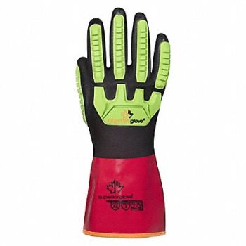 CHEMSTOP Gloves A4 Cut Impact-Resistant PVC 9 PR, 361ZM2