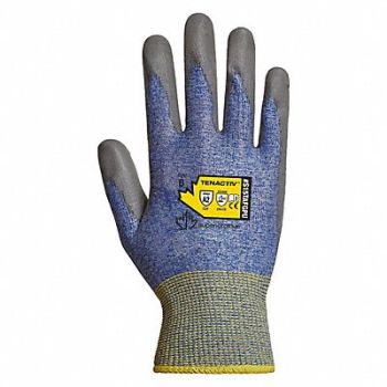 SUPERIOR GLOVE Knit Gloves Blue/Gray Glove Size 8 PR, 55ND39